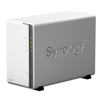 Archiviazione Network NAS Synology DS218J 2 Bay Con HDD WD Red 4TB