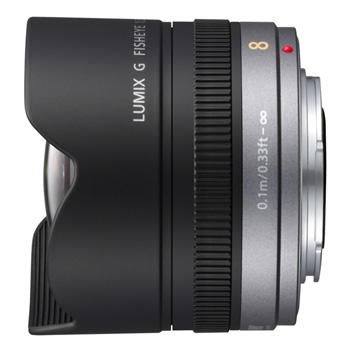 Panasonic H-F008 Lumix 8mm F3.5 4/3 Lens : image 2