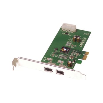 Firewire Card using TI XIO2200AZGW Chipset PCI Express x1