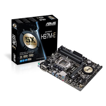 ASUS H97M-E Micro-ATX Motherboard