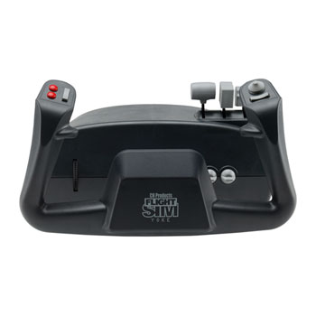 Flight Sim Yoke with builtin Throttle controls for PC fr om