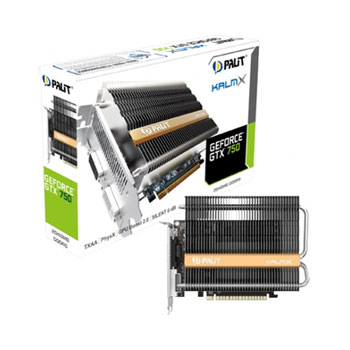 Palit NVIDIA GTX 750 KalmX Silent Graphics Card - 2GB