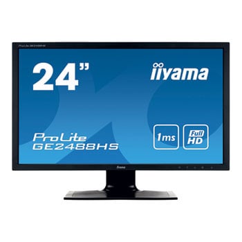 iiyama ProLite GE2488HS 24" Black Hawk Gaming 1ms Flicker Free LED Monitor