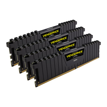Corsair Vengeance LPX Black 16GB DDR4 2800 MHz 16-18-18-36  XMP 2.0 Quad Channel Desktop