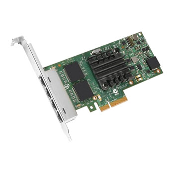 Intel 4 Port Gigabit Copper Server/Workstation PCI Express Adaptor LP/Full OEM : image 1