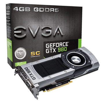 EVGA GeForce GTX 980 SC GAMING Graphics Card - 4GB