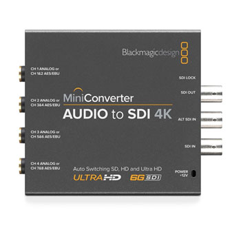 Mini Converter Audio to SDI 4K Blackmagic Design : image 2
