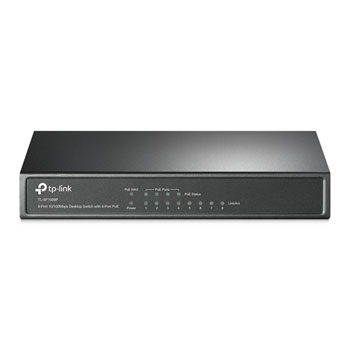 TP-LINK 4 Port PoE and 8 Port 10/100 Network Switch : image 2