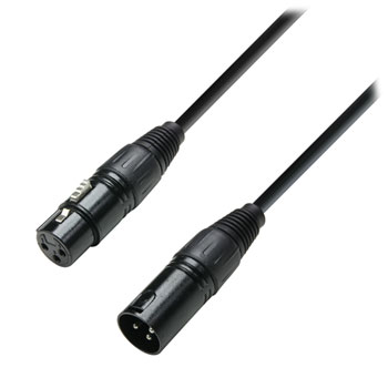 DMX Cable XLR male to XLR female 20 m For Lighting : image 1