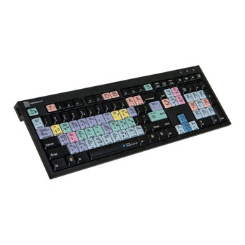 Logickeyboard Vegas Black Keyboard - PC : image 1