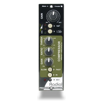 Radial PreComp Microphone Preamplifier and Compressor : image 1