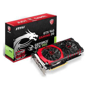 MSI GeForce GTX 960 GAMING Graphics Card 2GB