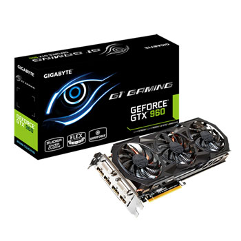 Gigabyte NVIDIA GTX 960 G1 GAMING Graphics Card - 2GB