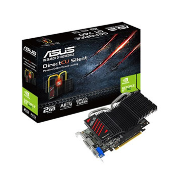ASUS GeForce GT 740 Silent DirectCU Graphics Card - 2GB