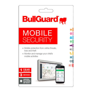 Bullguard Android Mobile Security App 3 Device 1 Year Subscription : image 1
