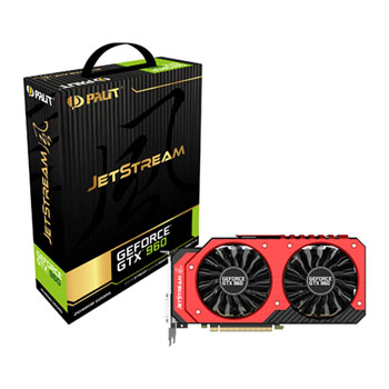 Palit GeForce GTX 960 Jetstream Graphics Card - 2GB