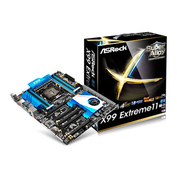 ASRock X99 Extreme 11 EATX Motherboard with 8x SAS 3 12Gb/s
