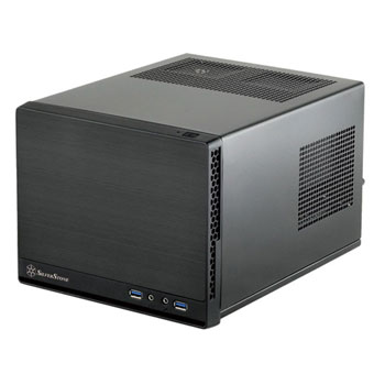 Silverstone Sugo SG13 mini-ITX Cube Case Black