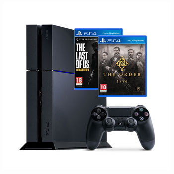 Sony PS4 500GB Games Console The Order1886 TLOU LN62867 PS4