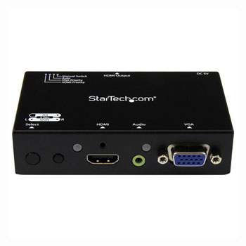 HDMI+VGA to HDMI Converter Switch Audio/Video Switchbox from StarTech ...
