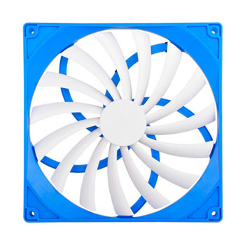 Silverstone 180mm FW181 Ultra Slim FW PWM Computer Case Fan Blue/White : image 2