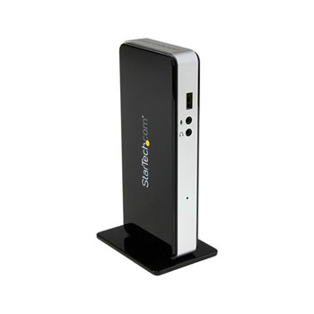 StarTech Thunderbolt Black/Silver USB 3.0 Laptop Docking Station
