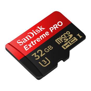 SanDisk Extreme Pro 128GB microSDHC SDXC UHS I Memory Card