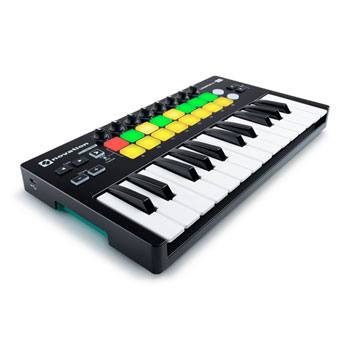Novation Launchkey Mini MK2 USB Keyboard LN63823 - NOVLKMIN2 | SCAN UK