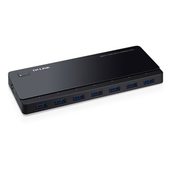 TP-LINK UH720 USB 3.0 7 Port Hub with 2 x 2.1A Fast Charging Ports : image 2