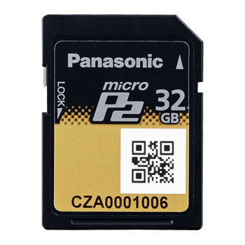 Panasonic Professional Micro P2 Memory Card 32GB AJ-P2M064