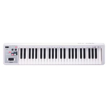 Roland A49WH 49-key MIDI controller (White) LN64676 - A-49-WH | SCAN UK