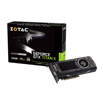 Zotac GeForce GTX TITAN X Graphics Card - 12GB