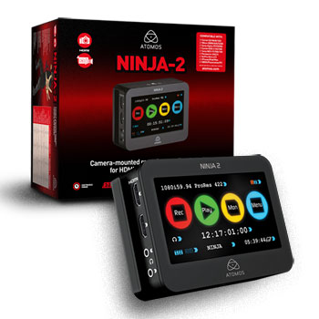 Atomos Ninja 2 HDMI Recorder + Monitor + Deck Bare Bones Kit