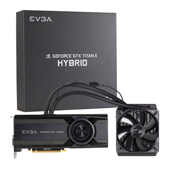 EVGA GeForce GTX TITAN X HYBRID GAMING Graphics Card 12GB