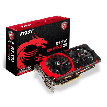 MSI Radeon R7 370 GAMING AMD Graphics Card 2GB