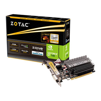 Zotac NVIDIA GeForce GT 730 Zone Edition 2GB DDR3 Graphics Card : image 1