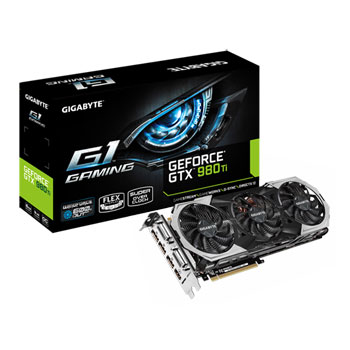 Gigabyte G1 GAMING GeForce GTX 980 Ti Graphics Card - 6GB : image 1