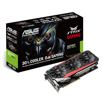 ASUS GeForce GTX 980 Ti STRIX DC3 OC Graphics Card 6GB