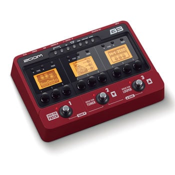 ベース B3 Bass Effects&Amp Simulator Zoom B3 Bass Effects Pedal LN65766 - ZFXB3 | SCAN UK