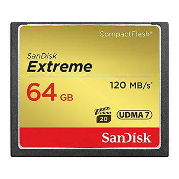 SanDisk DSLR/HD Camcorder CF Compact Flash Memory Card 64GB : image 2