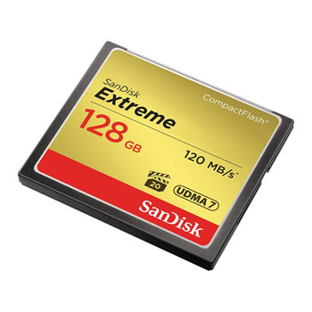 SanDisk DSLR/HD Camcorder CF Compact Flash Memory Card 128GB : image 2