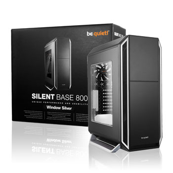 be quiet! Silent Base 800 Silver Windowed Case