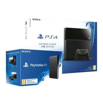 PS4 1TB Ultimate Player Edition with Sony Playstation TV LN65951 -  P4HEHWSNY86003
