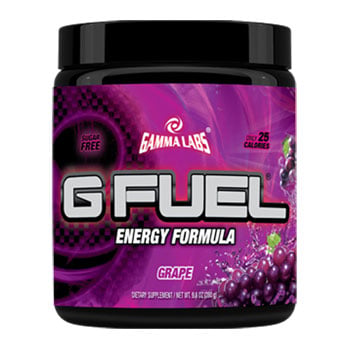Sugar Free Caffeine Energy drink Powder Formula mix G-Fuel Grape