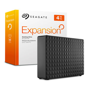 Seagate Expansion 4TB External Portable Hard Drive/HDD - Black : image 1