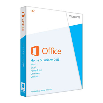 Microsoft Office Home &amp; Business 2013 1 PC Licence Download LN66070 - AAA-02668 | SCAN UK