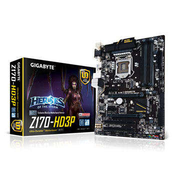 Gigabyte Z170-HD3P Skylake ATX Motherboard