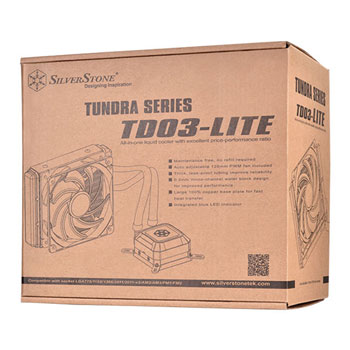 Silvertone Tundra Series TD03-Lite CPU AIO Water Cooler : image 3