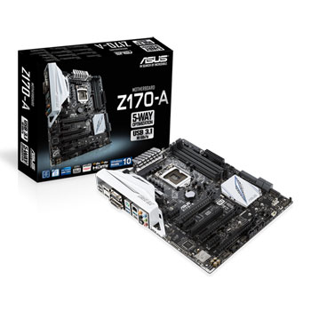 ASUS Z170-A Intel Skylake SLi/CrossFire ATX Motherboard