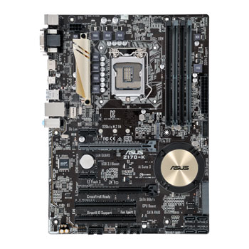 ASUS Z170-K CrossFire USB 3.1 ATX Motherboard : image 3